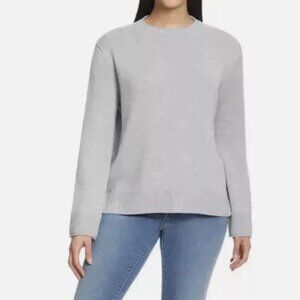 Ella Moss Ladies' Crewneck Sweater - Heather Gray- XL